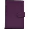 INSOLKIDON Compatibile con Pocketbook Touch 622/623/Sony Ebook Prs-T2 Tablet Custodia protettiva in pelle Cover con Auto Svegliati/Sonno,Cover Protezione in PU Pelle (Viola)
