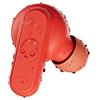 Skullcandy Dime Auricolari Wireless In-Ear con Microfono, 12 Ore di Autonomia, Compatibili con iPhone, Android e Dispositivi Bluetooth - Rosso