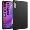 GIOPUEY Cover per Lenovo Idea Tab Pro Gen 2 13 2026, Guscio posteriore in TPU morbido, Ultra-sottile, Anti-vibrazione e anti-scivolo - Nero