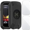Sophisticate Cover Compatibile con Garmin Edge 1050, Cilicone Custodia + 2 Pellicole Protettive in TPU, Accessori Bici GPS per Custodia Protettiva Garmin Edge 1050 (Nero)