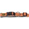 HUNTER Neopen Vario Plus, collare per cani, colore: rame/grigio, nylon resistente, morbida imbottitura in neoprene, regolabile in modo continuo, con scarico della trazione, facile da pulire,