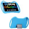 MINGFENG Custodia compatibile con tablet Fro Lenovo Tab Plus da 11,5 pollici (2024) con 4 airbag (TB351FU) Custodia pieghevole in silicone per bambini design spesso anti goccia (blu)