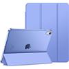 FINTIE Cover Custodia per iPad (A16) 11ª/10ª Gen 11/10.9, Ultra Blu | Cover Tri-Fold Sottile e Leggera con Retro Semi-Trasparente, Supporto Stabile, Funzione Auto Sveglia/Sonno, Anti-Impronta