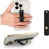 Generic 2 impugnature per telefono, con cinghia adesiva in silicone, supporto universale compatto e sottile, supporto portatile per il retro della maggior parte degli smartphone e delle custodie per cellulare
