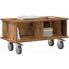 vidaXL Supporto TV 68,5 x 35 x 35 cm Legno vecchio