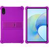 Generico Custodia Per Honor Pad X8a - Leggera custodia protettiva antiurto per bambini morbida Silicone Case Cover per Silicone Case for Honor Pad X8a 11 Inch (Viola)