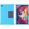 Generico Custodia Per Lenovo Tab Plus 11.5 TB351FU - Leggera custodia protettiva antiurto per bambini morbida Silicone Case Cover per Lenovo Tab Plus 11.5 inch TB351FU (Blu)