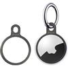 Stouchi 1 Pack Portachiavi airtag Stouchi Air tag custodia airtag in Acciaio Inossidabile con 1 airtags portachiavi design semplice e sottile per AirTags Key Finder