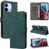 MOJIA Cover per Xiaomi Redmi Note 17 Pro 5G, Custodia Flip Portafoglio per Telefono con Supporto e Slot per Schede, PU Custodia Con Funzione Antifurto RFID. Verde