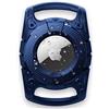 Sichy Porta Airtag Impermeabile, Airtags Portachiavi Custodia Airtag con Portachiavi Anti-perso Hard TPU Protezione Completa porta airtag per Chiave, Zaino, Bagagli, Gatto, Cane Gps Tracker