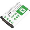 Qoutmcuy NP-BX1 - Batteria 3,6 V, 1600 mAh, per Sony Cyber-Shot DSC-HX90 HX60 RX100 FDR-X3000