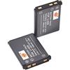 DSTE 2pcs LI-40B LI-42B Batteria compatibile con Olympus FE-250 FE-300 FE-320 FE-330 FE-350 FE-360 FE-3000