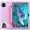 Blackview Tab 20 Kids | Tablet Bambini 10,1 HD+ IPS | Android 15 | 12GB RAM + 64GB (fino a 2TB) | 8MP + 5MP | 6600mAh | Dual Speaker | GPS | Bluetooth | Wi-Fi | Garanzia di 2 anni | Viola Unicorno