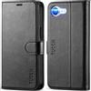 TUCCH Custodia Portafoglio per iPhone 17e/16e 5G 6,1, Nero | Pelle Sintetica TPU Antiurto, RFID Blocking, Slot Schede, Supporto Integrato, Protezione Integrale