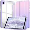 FINTIE Cover per Samsung Galaxy Tab A11 8.7 Pollici 2025 / Tab A9 8.7 2023 | Sottile Leggero Antiurto Trasparente Custodia Posteriore con Bordo in TPU Morbido, Fantasy Ombre