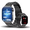 oodisnei smartwatch uomo donna con ECG + HRV orologio fitness: 2.2 Curved AMOLED con funzione telefono Bluetooth Smart Watch 24H frequenza cardiaca SpO2 pressione sanguigna orologio sportivo