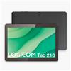 Logicom -Tab 210 - Tablet Android 15-10.1 - HD IPS - 4GB RAM - 64GB + 512GB - WiFi 6 - Octa-Core - USB C - Telecamere 5MP e 2MP - Batteria 5000mAh