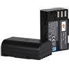 DSTE 2 X D-LI90 LI90 Batteria ricaricabile agli ioni di litio compatibile con Pentax K-7 K-7D K-5 645D K5IIS K52 K5II K01 K-3 Mark III