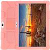 AKNICI Custodia in Silicone per TECLAST M30/ALLDOCUBE M5XS iPlay10 Pro/BEISTA X101 K107/DUODUOGO 10.1/MaiTai MT-107/MEBERRY 10/MDY 10/NAttnJf 10.1/Novel TTT 10/OUYAWEI 10,1/TYD 10.1, Rosa