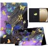LSPCASA Custodia per Samsung Galaxy Tab A11+/A11 Plus 11 Pollici 2025 SM-X230 SM-X235 SM-X236B Folio Flip Cover in PU Pelle con Funzione di Sostegno, Scomparti per Carte, Custodia per Tablet con