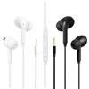 MAS CARNEY Auricolari con Filo WI6, 2Pack Cuffie Audio con Cavo jack, Cuffiette con Filo 3,5 mm, Cuffie In-Ear Cavo e Microfono per iPhone, Sony, Android, Smartphone, Google, PC, MP3, AUX