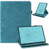 laddutoi Cover per Honor MagicPad 4/3 Pro 12.3 Pollici 2026, Blu | Pelle PU Custodia per Honor Magic Pad 4/ Pad 3 Pro, Rotazione a 360 Gradi Supporto, Slot per Schede, Protettiva Flip Case