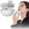 Generic Auricolare Bluetooth senza fili gioielli con fiocco a farfalla, auricolari a clip auricolari senza fili Bluetooth 6.0 cuffie auricolari aperti con traduzione AI staccabile e collegata all'app per le