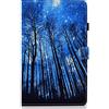 WINSKY Custodia per Samsung Galaxy Tab A 10.1 2016 SM-T580 / SM-T585, Galaxy Tab A6 PU Leather Folio Case, Portafoglio con Silicone Interno Case e Porta Carte（Auto Wake/Sleep）