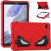FONREST Custodia robusta per bambini per Samsung Galaxy Tab A7 Lite (SM-T225/T220) 2021 8,7 pollici, antiurto, in PC+silicone, ibrida, resistente, con doppio cavalletto, per bambini (rosso/nero)
