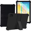 YHFZR Custodia Cover per New TECLAST M40 Plus/P40S/P40HD 10,1'' 2023, Ultra Leggero Protettiva Cover in Silicone con Supporto per Bambini per New TECLAST M40 Plus/P40S/P40HD 10,1'' 2023, Nero
