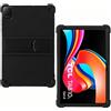 AKNICI Custodia Silicone per TCL TAB 10L Gen4 Tablet 10 Pollici, Protettiva Cover con Supporto Integrato per TCL TAB 10L Gen4 Tablet 10 Pollici, Nero