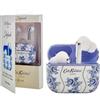 VQ Cath Kidston Skylark Cuffie Bluetooth 5.4 TWS con Motivo Elegante Applicato a Mano - Auricolari Wireless con Riduzione Rumore Chiamate ENC, Micro HD, Autonomia 40 Ora, Compatibili iOS E Android