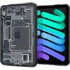 Spigen Cover Ultra Hybrid ZeroOne Compatibile con iPad mini 7 (2024, A17 Pro) / iPad mini 6 Generazione 8.3 polici (2021) - Nero