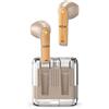 Marley House of Zion True Wireless Bluetooth Earbuds In-Ear - Crema | Auricolari con Microfono Integrato, 16 Ore di Autonomia, Cuffie, Custodia USB-C, Materiali Sostenibili