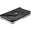 AKLiSa Custodia per Samsung Galaxy Tab S 8.4 SM-T700 SM-T705 Tablet PU Flip Cover Protettiva Copertura Copertura Protettiva Staffa Rotante 360 Gradi (nero)