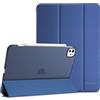 ProCase Cover iPad Pro 11 Pollici M5 2025/M4 2024 5 Generazione | Custodia iPad Pro 11(A2836 A2837 A3006), Ultra Sottile Leggero Cover con Auto Svegliati/Sonno -Blu Scuro