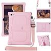 C/N Custodia per Blackview Tab8, Silicone Morbido Skin Leggero Custodia Protettiva per Bambini Supporto Cover per Blackview Tab8 10 Pollice Tablet, Rosa