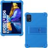 AKNICI Custodia Silicone per DOOGEE T20 Mini/Pro Tablet 8,4 Pollici, Cover Protettiva Con Supporto Integrato, Blu