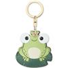 AXFEE Airtags Portachiavi in PU Pelle, Porta Air Tag per GSP Apple-foglia | Airtag Cover per Chiavi Zaini e Animale, Portatile, Anti-graffio, Mantiene un Segnale Forte