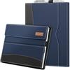 FINTIE Custodia per Microsoft Surface Pro 7+/7/6/5/4/3 12.3 Pollici | [Multi-angli] Portfolio Business Cover con Tasca, Compatibile con Tastiera Type, Blu Scuro