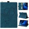 Auslbin Custodia per Galaxy Tab A6 10.1 2016,Pelle PU Cover Tablet con Auto Svegliati/Sonno Funzione Case con Supporto Funzione,Cover per Samsung Galaxy Tab A6 10.1 Pollici SM-T580/SM-T585,Blu