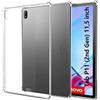 EasyBee Custodia Compatibile con Lenovo Tab P11 (2nd Gen) 11.5 Pollici TB350FU/TB350XU, Ultra Sottile in Silicone Antiurto Cover Posteriore in TPU Trasparente