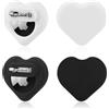 Gosknor Confezione 2 Custodia per Localizzatore GPS Forma Cuore Compatibile con Apple Airtag, Custodia Protettiva in Silicone con Perni per Airtag Custodie Nascoste per Bambini Anziani (Bianco, Nero)