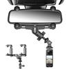 Poupangke Supporto da auto per Action Camera, supporto per telecamera | posteriore, supporto per fotocamera sportiva, di montaggio per auto, SUV, camion