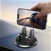 Generic Supporto per telefono da auto, regolabile a 360° con cuscinetto antiscivolo e adesivo, supporto per cellulare per tutti i telefoni, senza danneggiare i telefoni