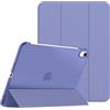 EasyAcc Custodia Cover Compatibile con iPad 11a Generazione (A16) 11 2025 | iPad 10a Generazione 10.9 (2022) (A2757/A2777), Cover Posteriore Opaca Ultra Sottile Traslucida, Viola lavanda