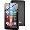Diofox Lettore MP3 da 160 GB con Bluetooth e WiFi, Android 13.0, lettore MP3 Spotify, lettore MP3 MP4 touchscreen da 4,02 pollici, Amazon Music, Deezer, radio FM, Play Store, lettore musicale HiFi con