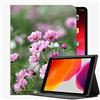 YENDOSTEEN Cover Compatibile con iPad Pro 11'' 2021/2020/2018 (3a/2a/1a Generazione),Fiori rosa estate verde natura Cover con Auto Svegliati/Sonno