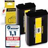 PATONA 2x EN-EL1 Batteria 650mAh per Nikon Coolpix 4300 5400 | Anche per Coolpix 4500 4800 5000 5700 8700 - ricambio per Nikon EN-EL1 e Konica Minolta NP-800