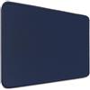 Sidorenko Tappetino per mouse 28 x 20 cm, con bordi cuciti, tappetino antiscivolo per mouse in blu navy, tappetino per mouse per PC con superficie liscia, tappetino per mouse piccolo, tappetino per